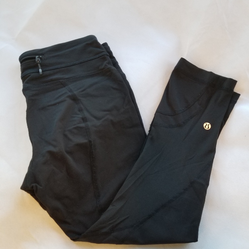 Lululemon Leggings Yoga Pants Black Size 4 Jogging